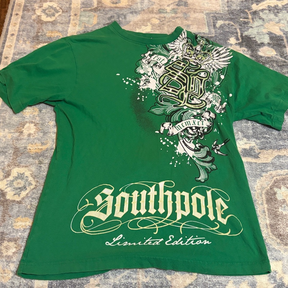 South Pole Vintage Limited Edition Authentic Collection Green Tee